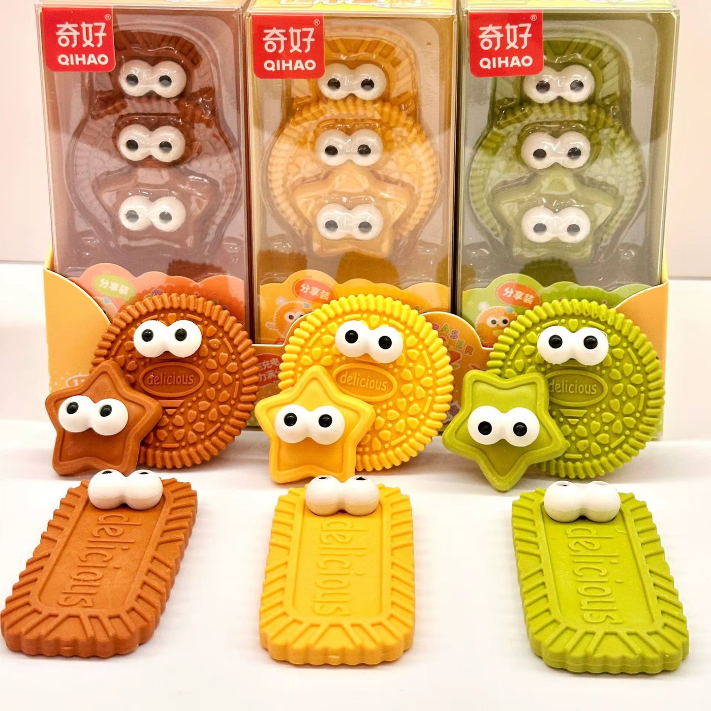 Cookie Family Eraser