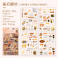 Junk Journaling Deco Stickers (4pcs Set)