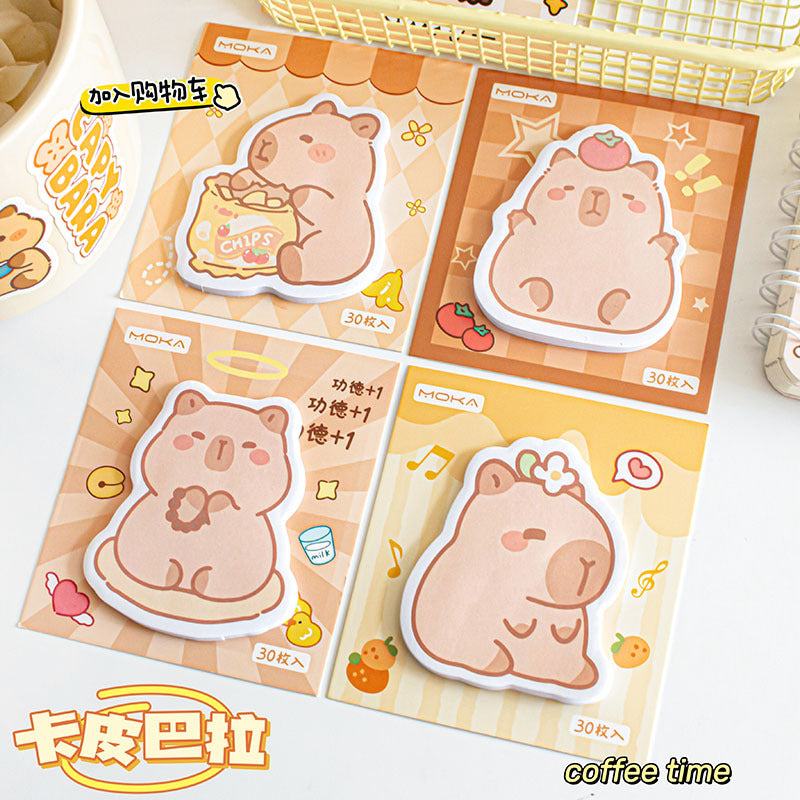 Capybara Peel Off Sticky Note