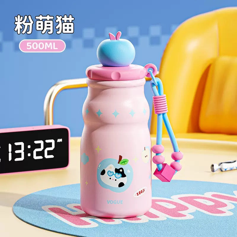 Kawaii Fruit Charm Tumbler