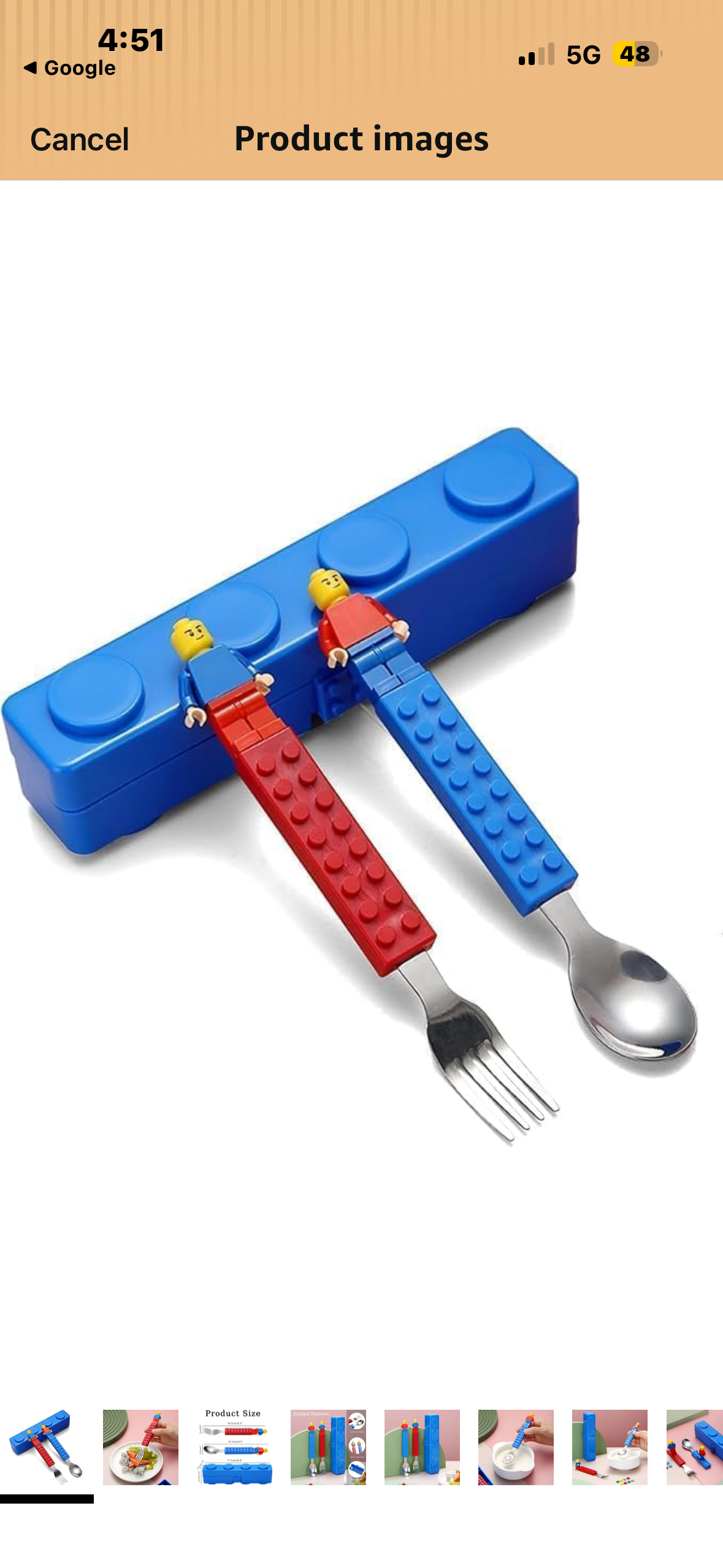 Lego cutlery