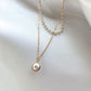 Double Layer Pearl Necklace