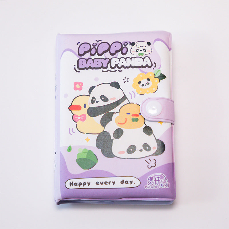 Panda Mini Puffy Diary