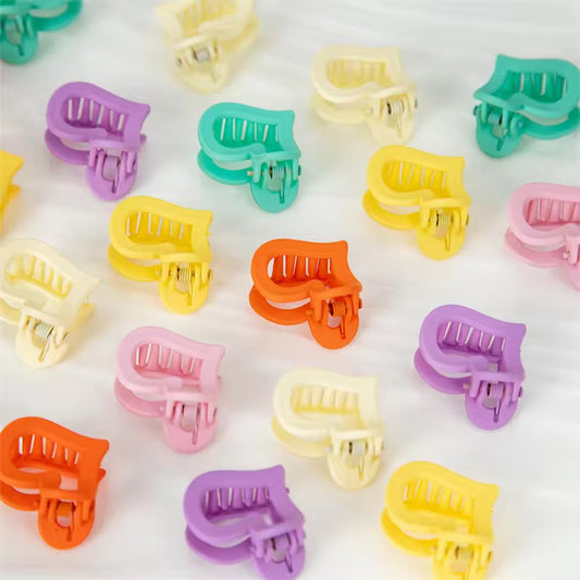 Mini Heart Claw Clips