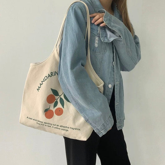 Orange Tote Bag