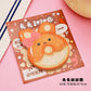 Kitty Bread Mini Sticky Note