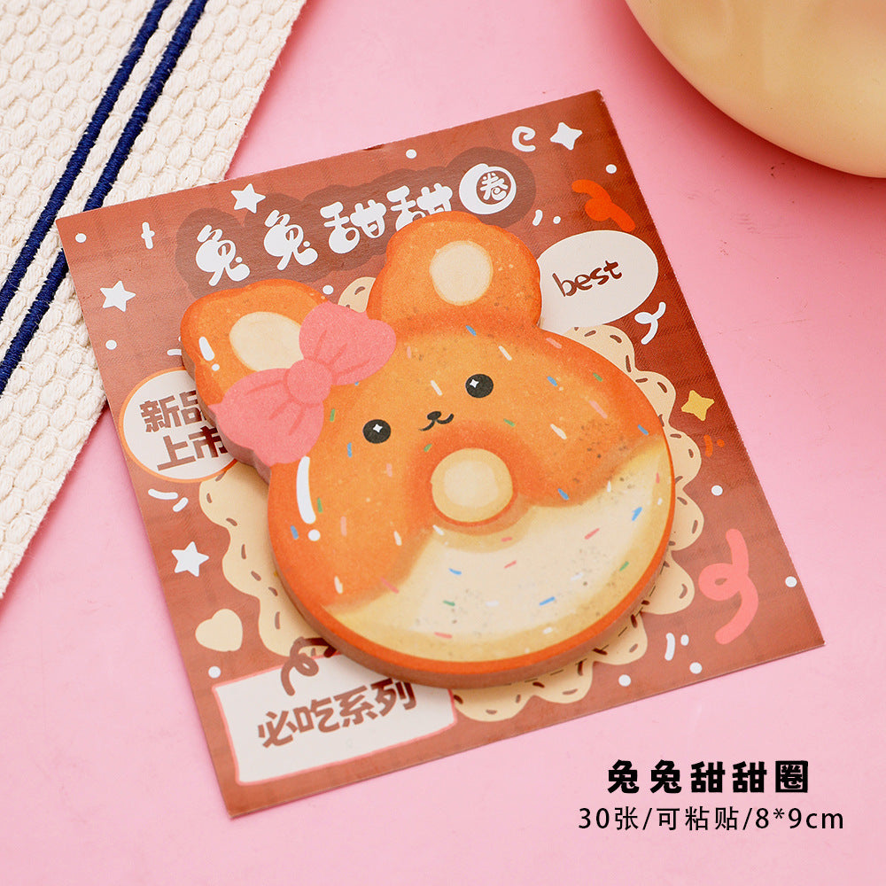 Kitty Bread Mini Sticky Note