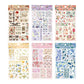 Flowers Smell The Twilight Journal Stickers (4pcs Set)
