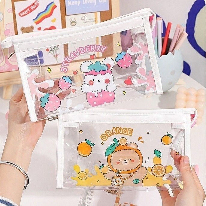 Transparent Cartoon Pouch