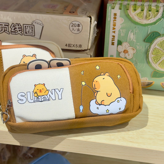 Capybara Pencil Case