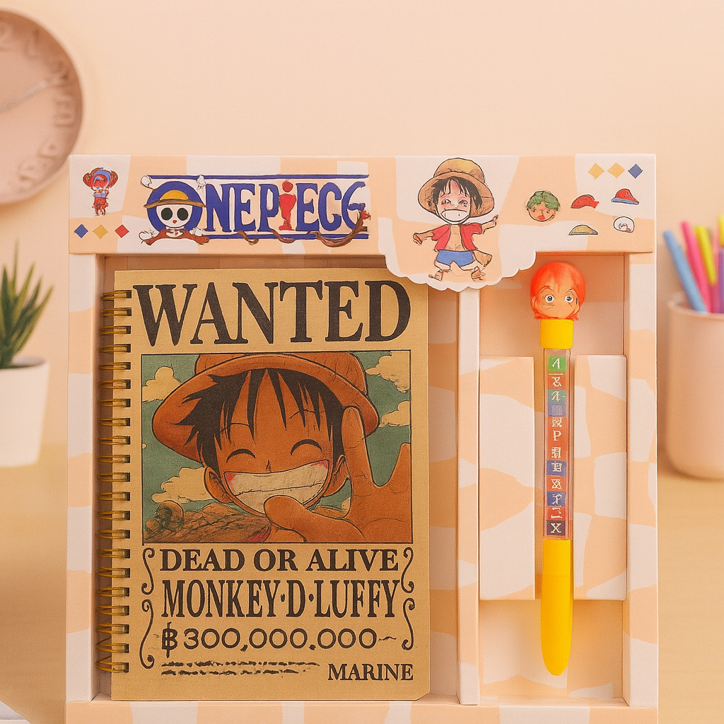 Monkey D Luffy Diary Set