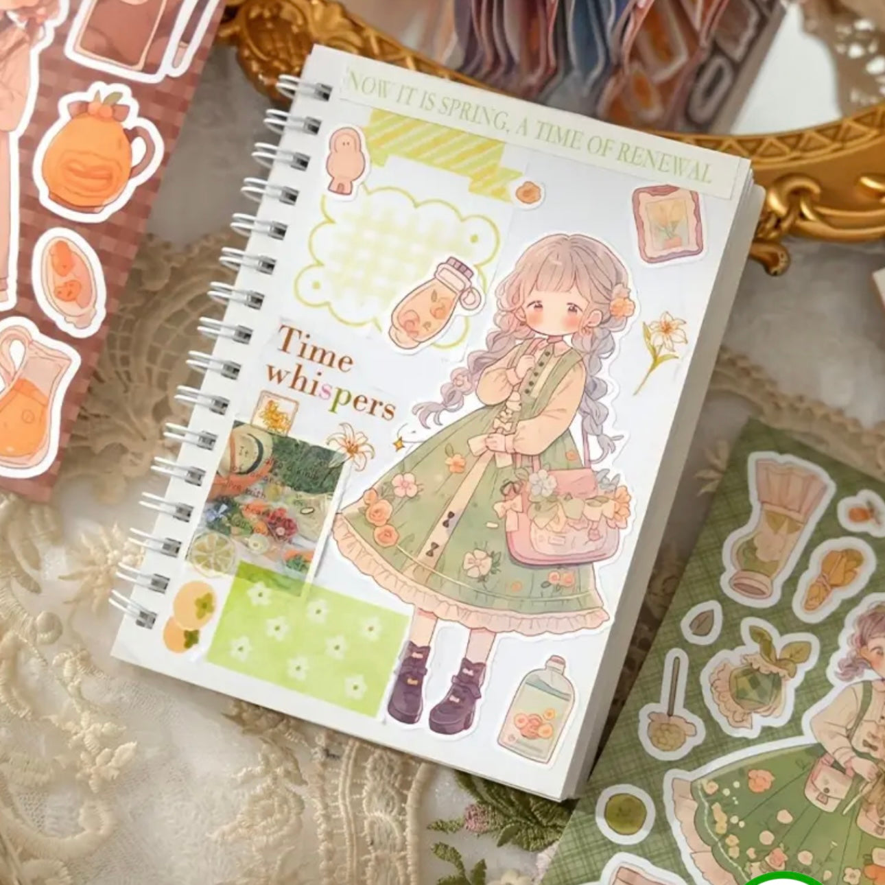 Girly Deco Sticker Book