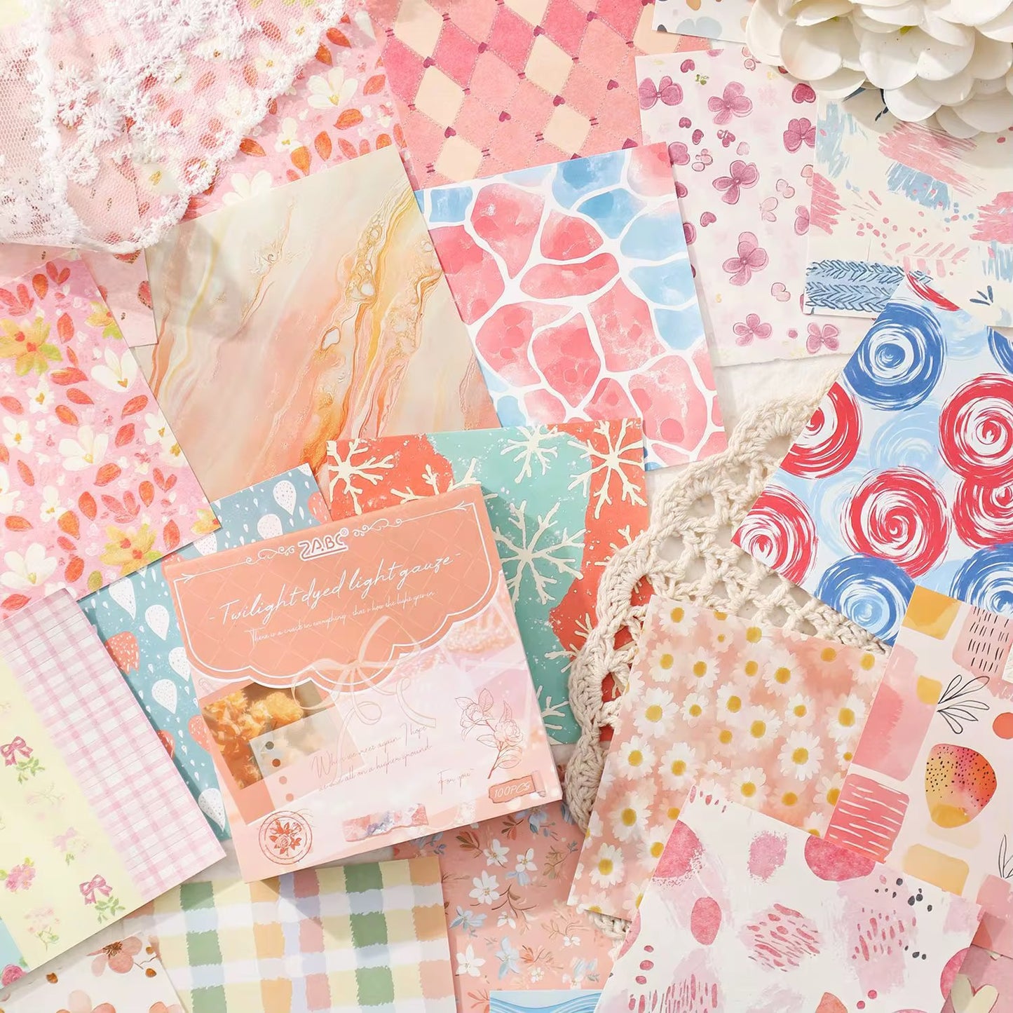 Twilight Cloud Mini Scrap Paper Book