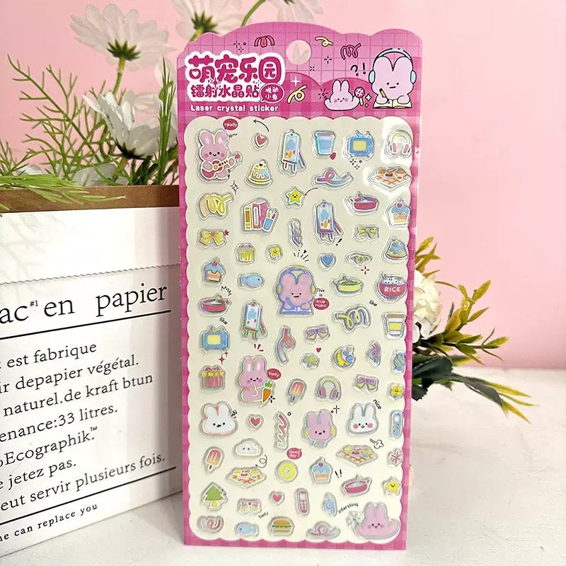Kawaii Crystal Sticker