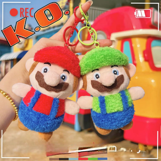 Super Mario Plush Keychains