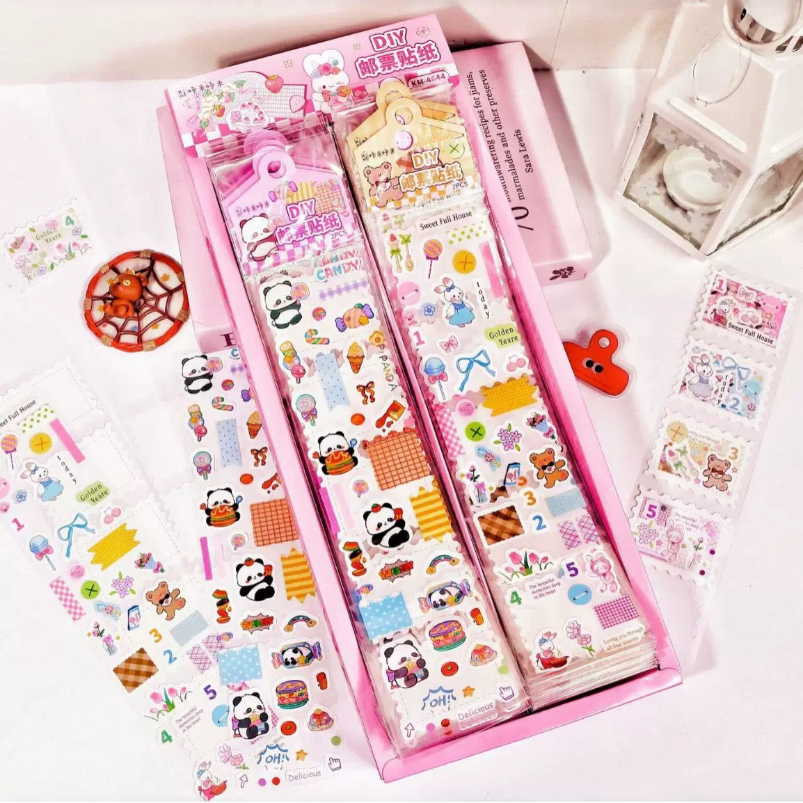 Panda Stamp Sticker