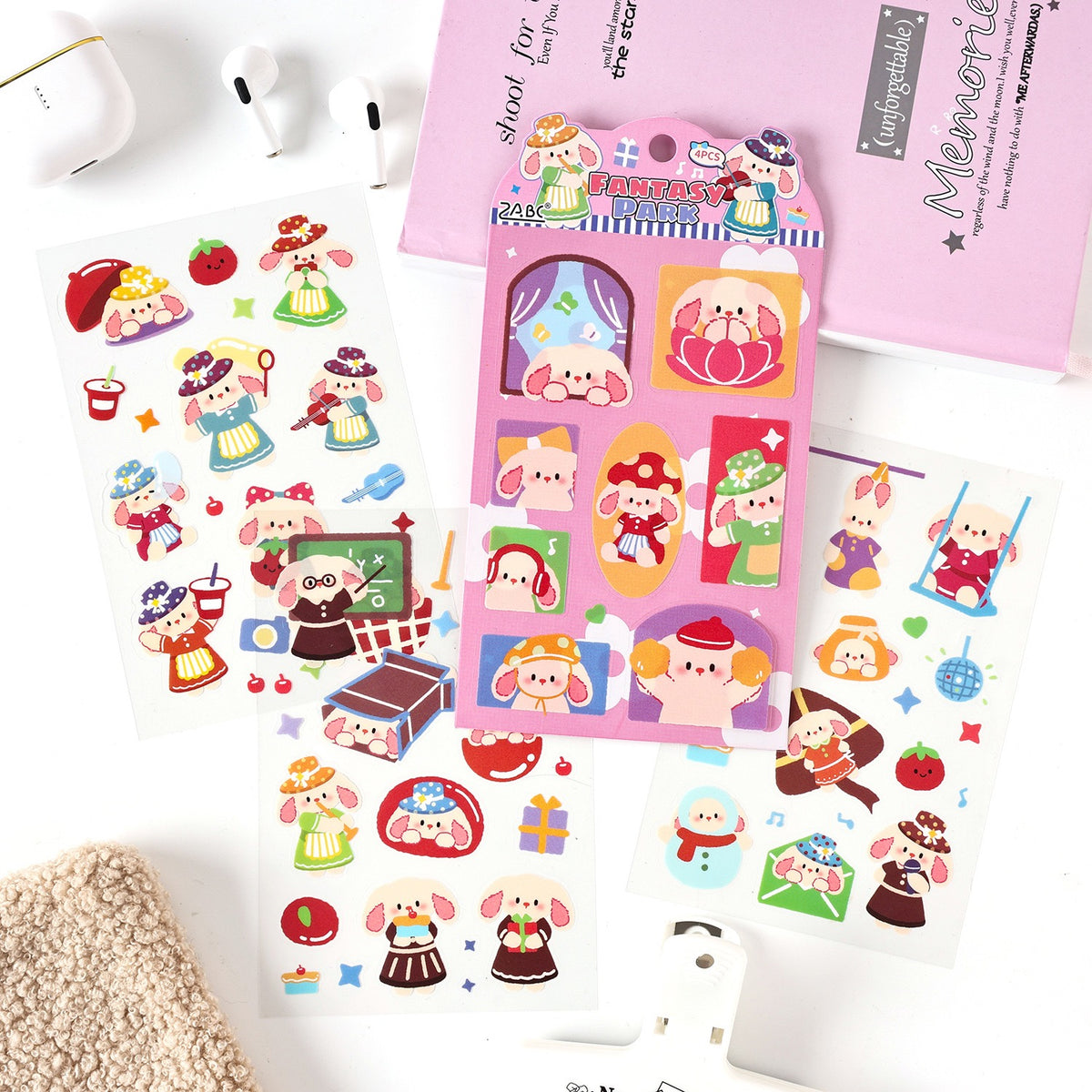 Fantasy Park Sticker Set