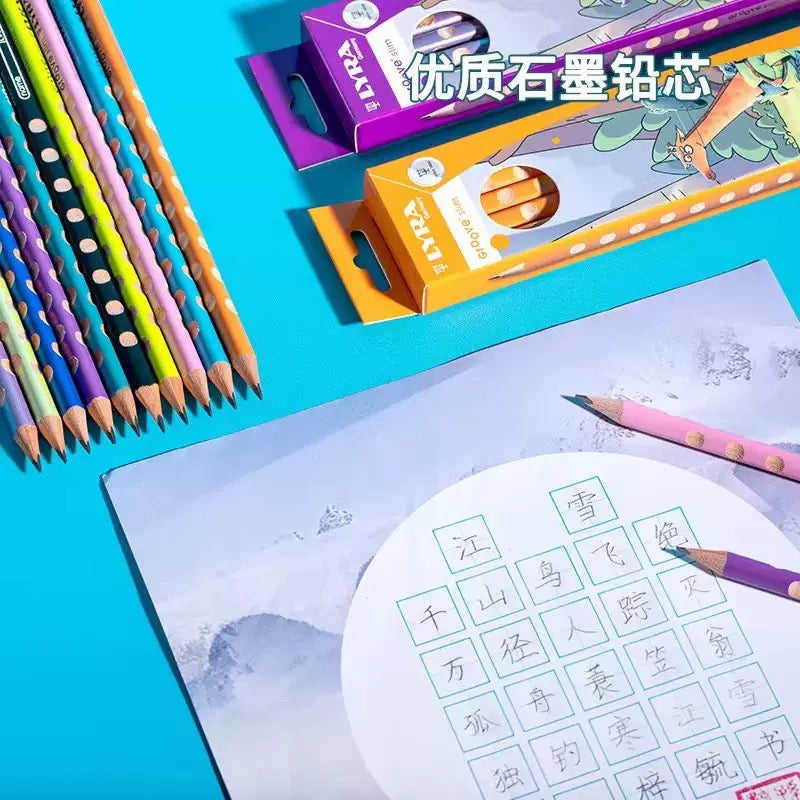 Wooden Animal Pencil Set