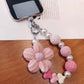 Floral Mobile Keychain