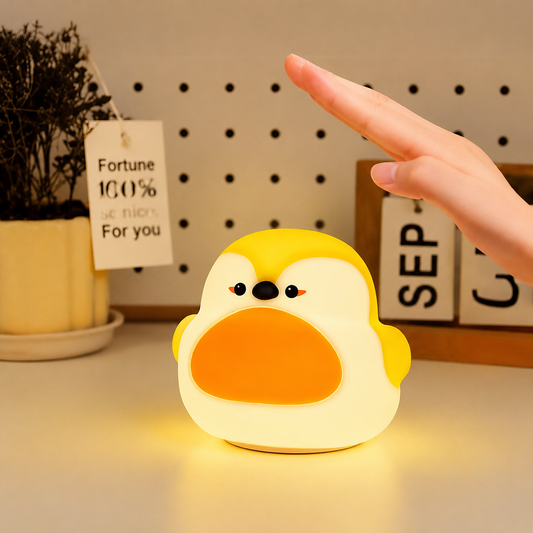 Penguin Silicone Lamp