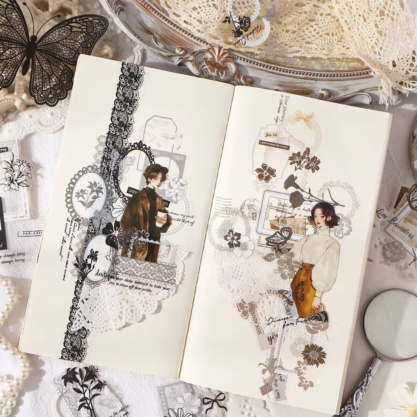 Floral Pet Embellishment Stickers