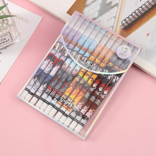 Naruto Erasable Pen Set