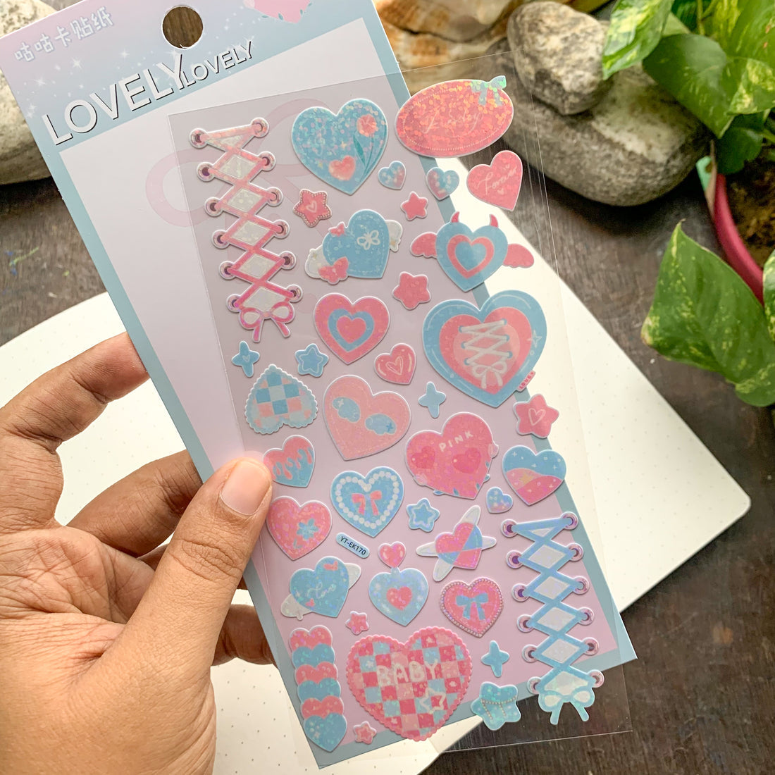 Kawaii Sparkling Deco Sticker