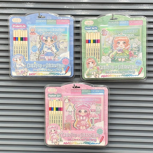 Kawaii Coloring Kit