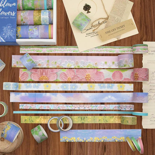 VINATGE journaling Washitape Box