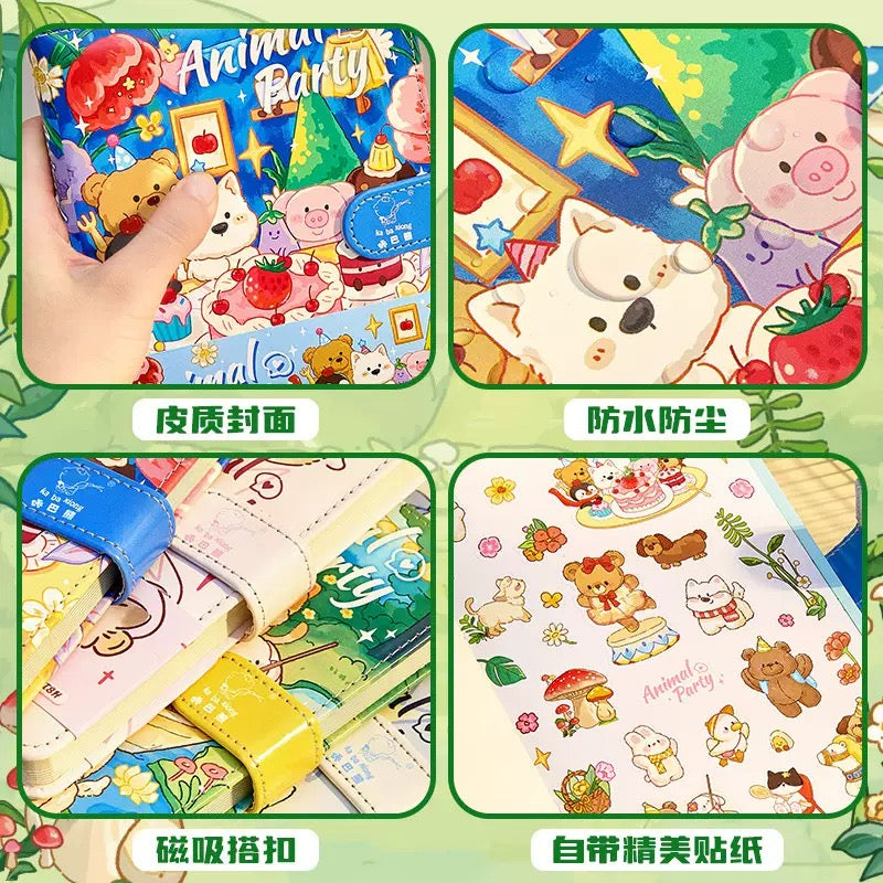 Kawaii Animal Party Diary