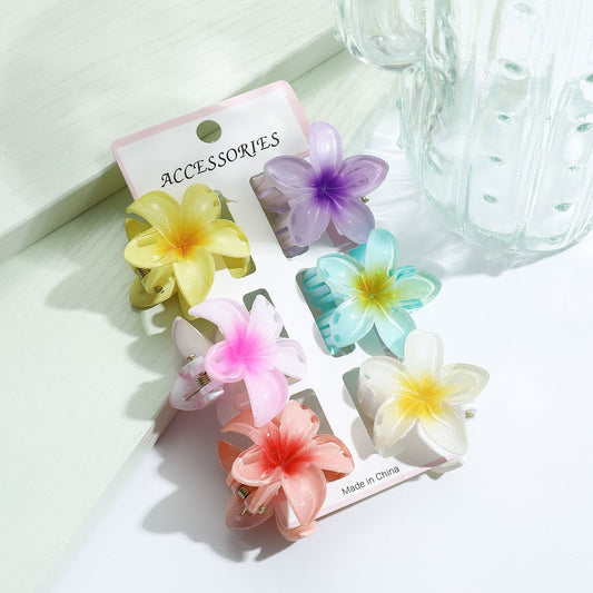 Floral Claw Clips (2pcs Set)