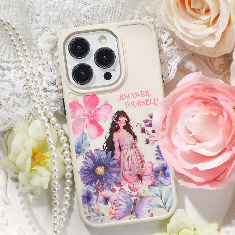 Butterfly and Floral Pet Stickers