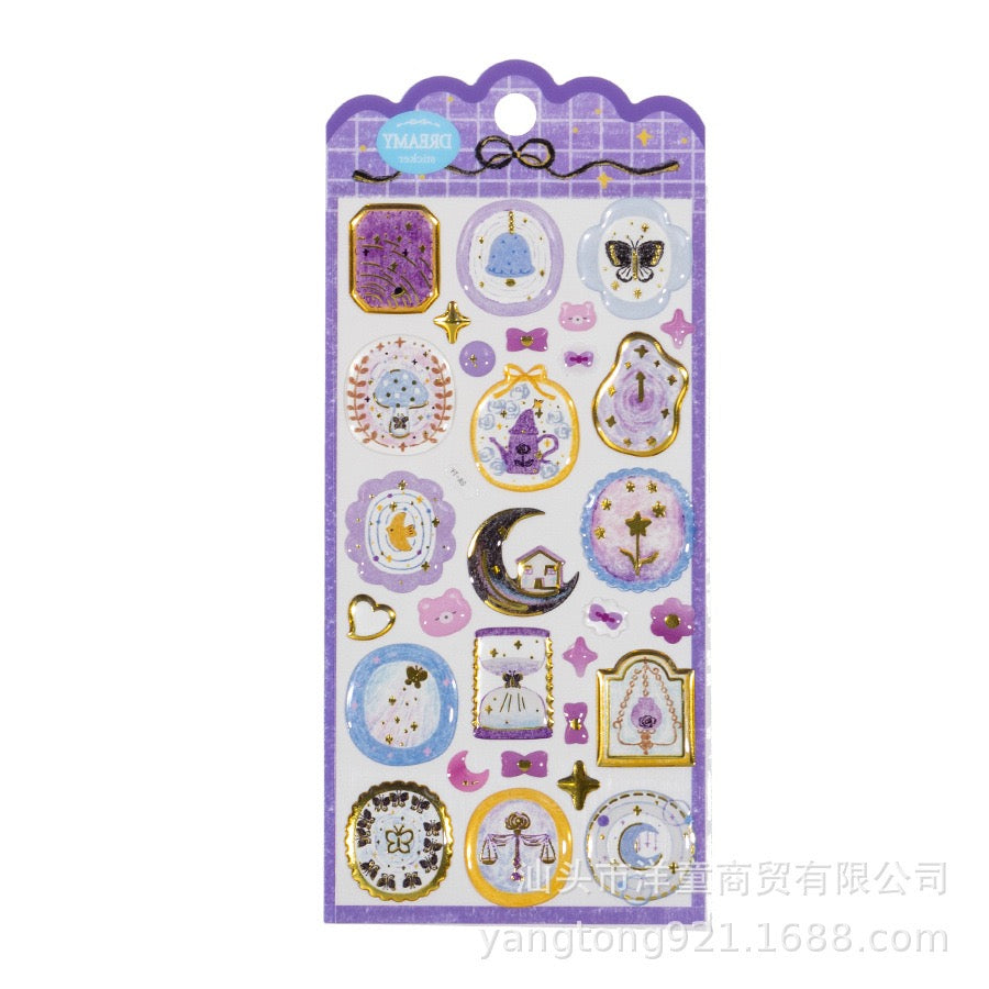 Transparent Wax Stamp Sticker