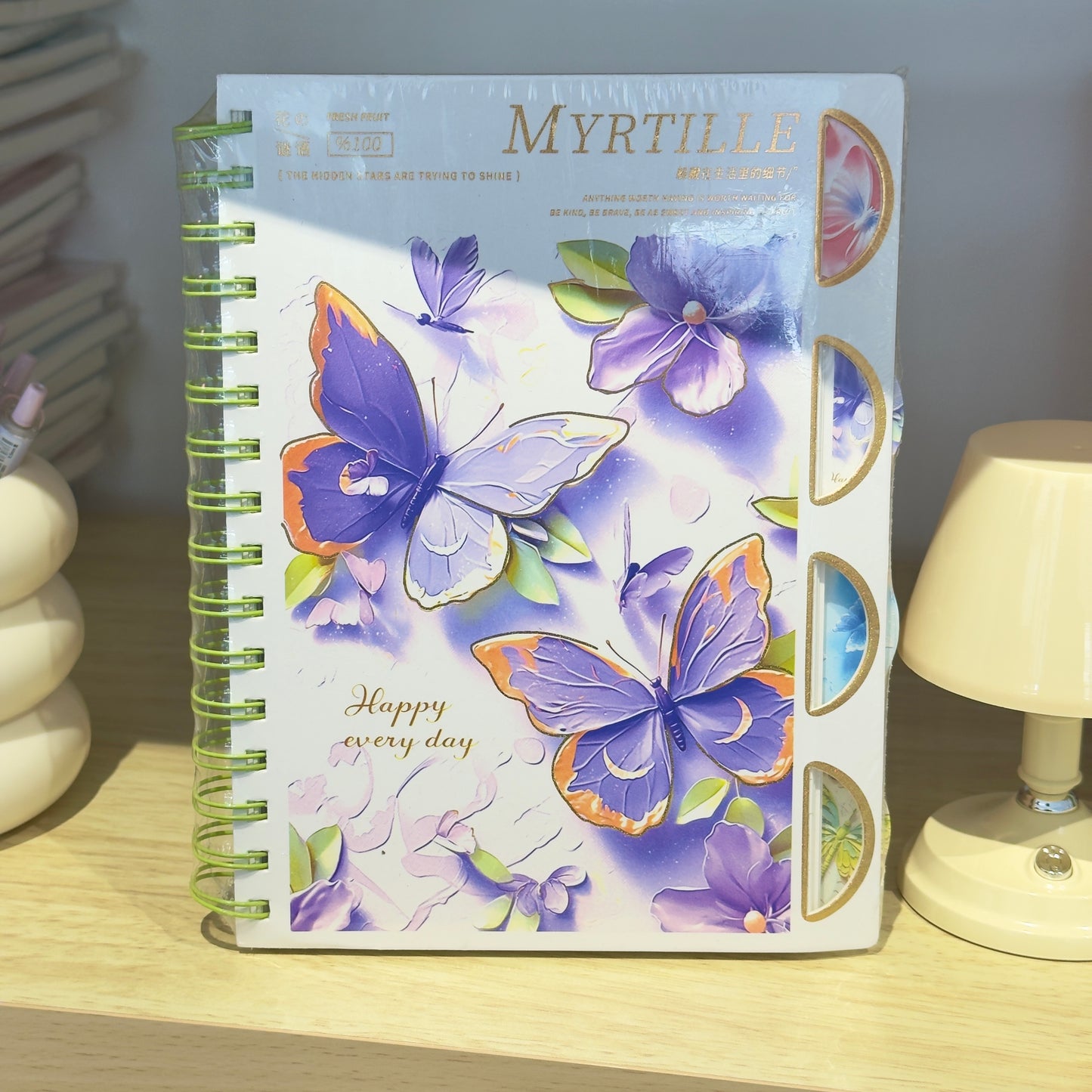 Fancy Butterfly Diary A5