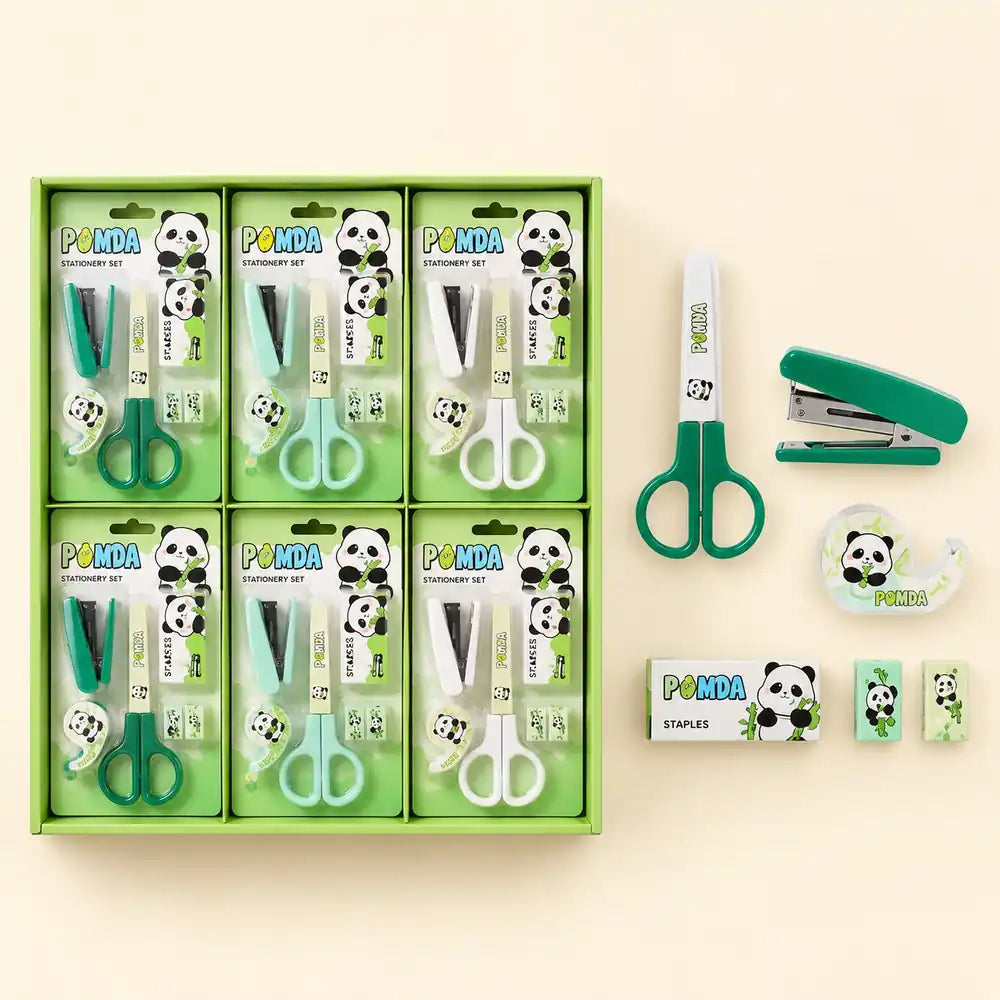 Panda Stationery Set