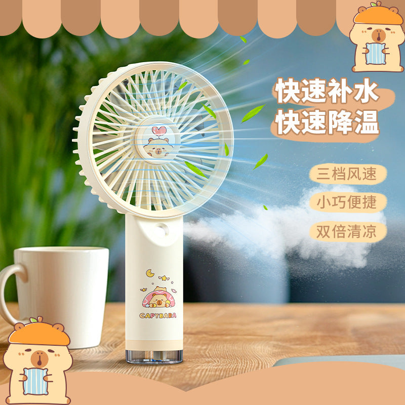 Capybara Misty Air Hand Fan