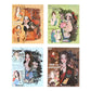 Girly Deco Sticker Set 10 PCs