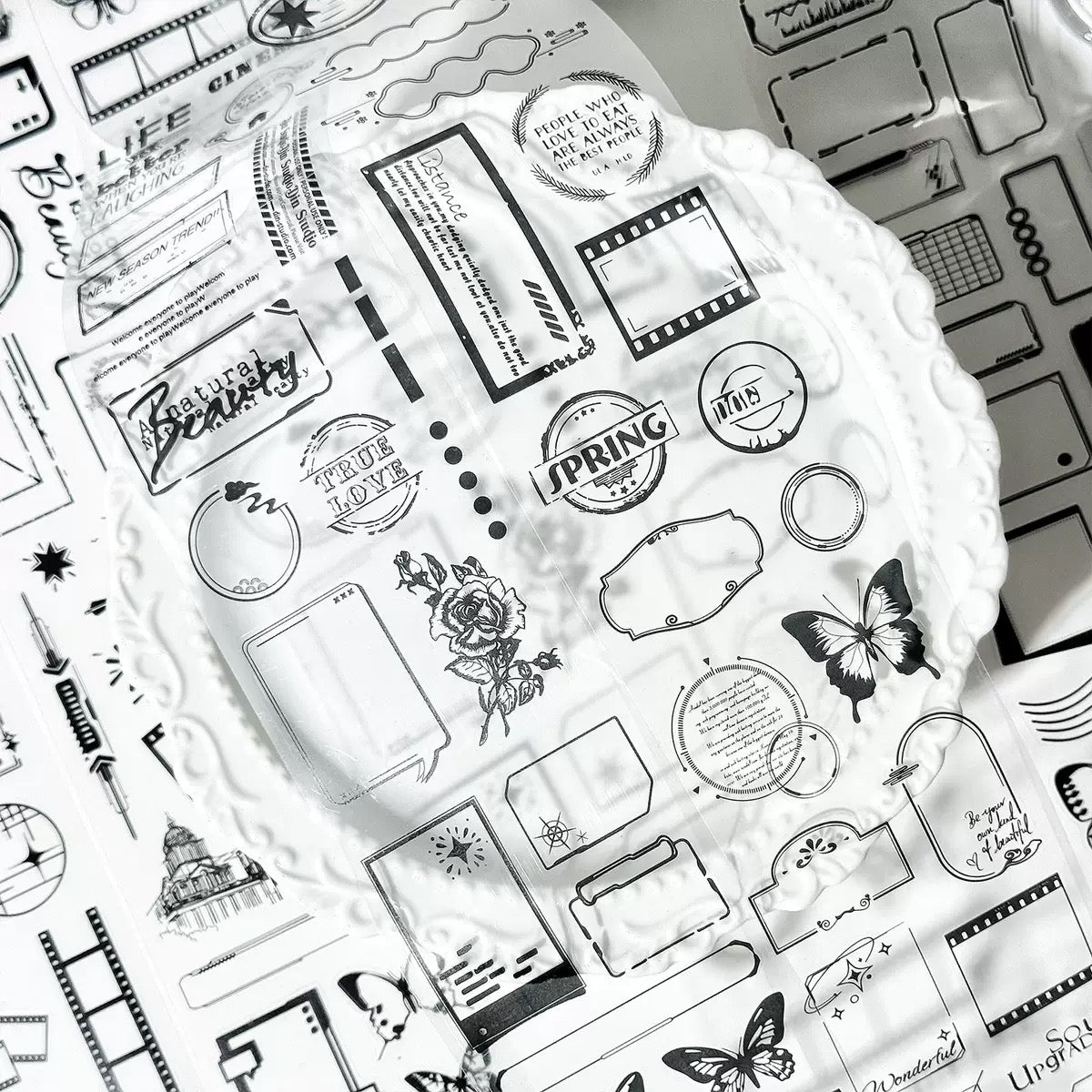 Vintage Film Pet Washitape Roll