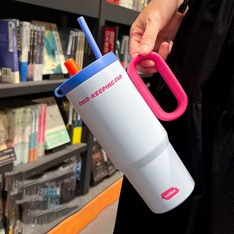 Kawaii Flower Charm Tumbler