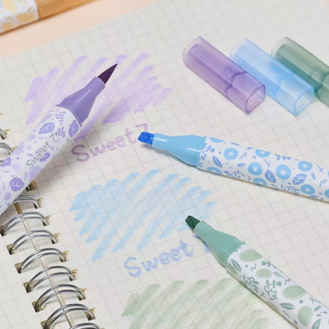 Sweet 7 Dual Tip Scented Highlighter