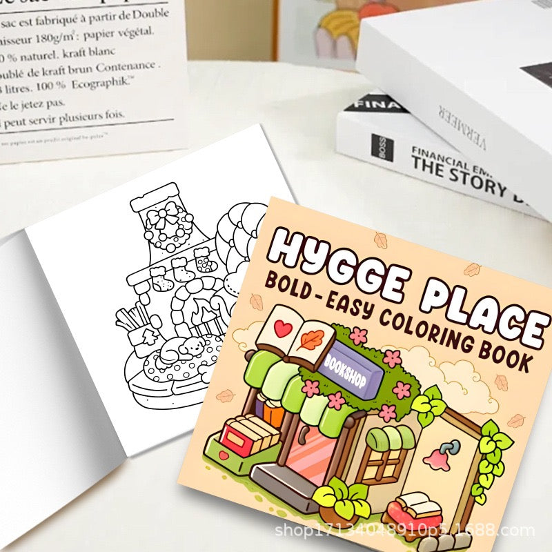 Hygge Place Coloring Book