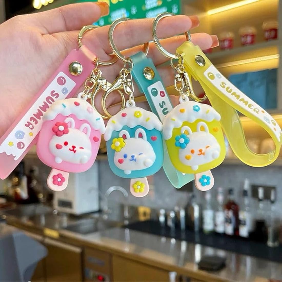 Kawai Couple Keychain (2pcs)