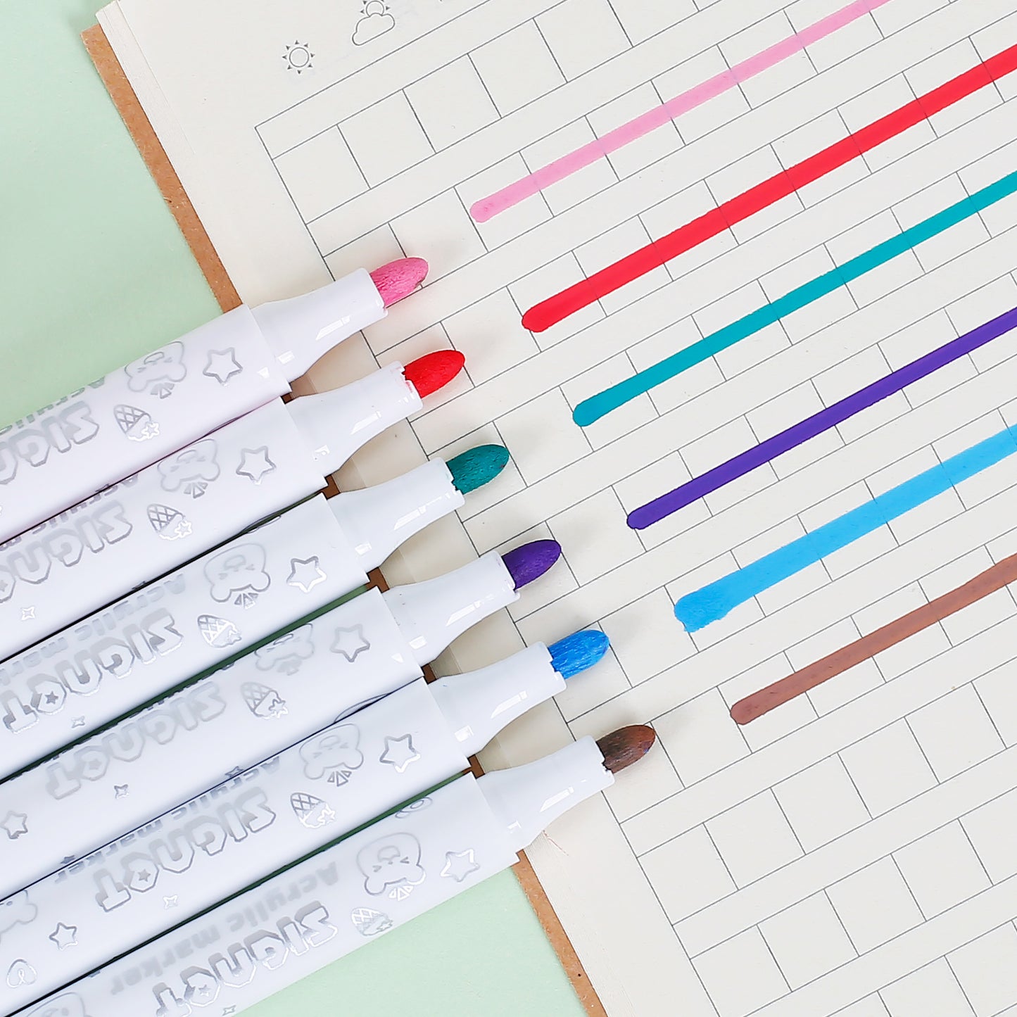 Acrylic Stamp Marker Set