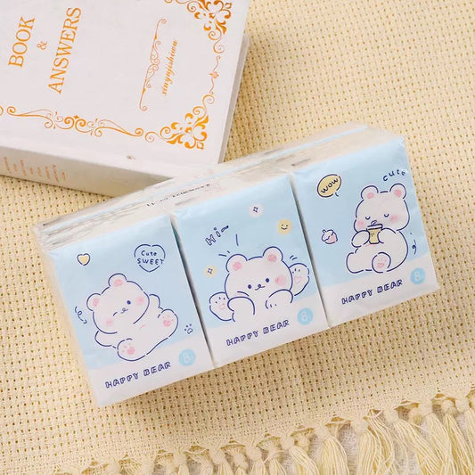 Happy Bear Mini Tissue Pack