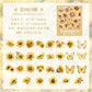 Vintage Floral Sticker Box