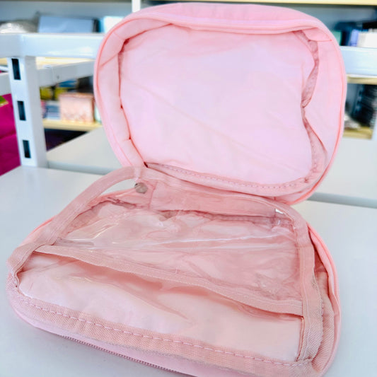 Premium Puffy Bow Makeup Bag