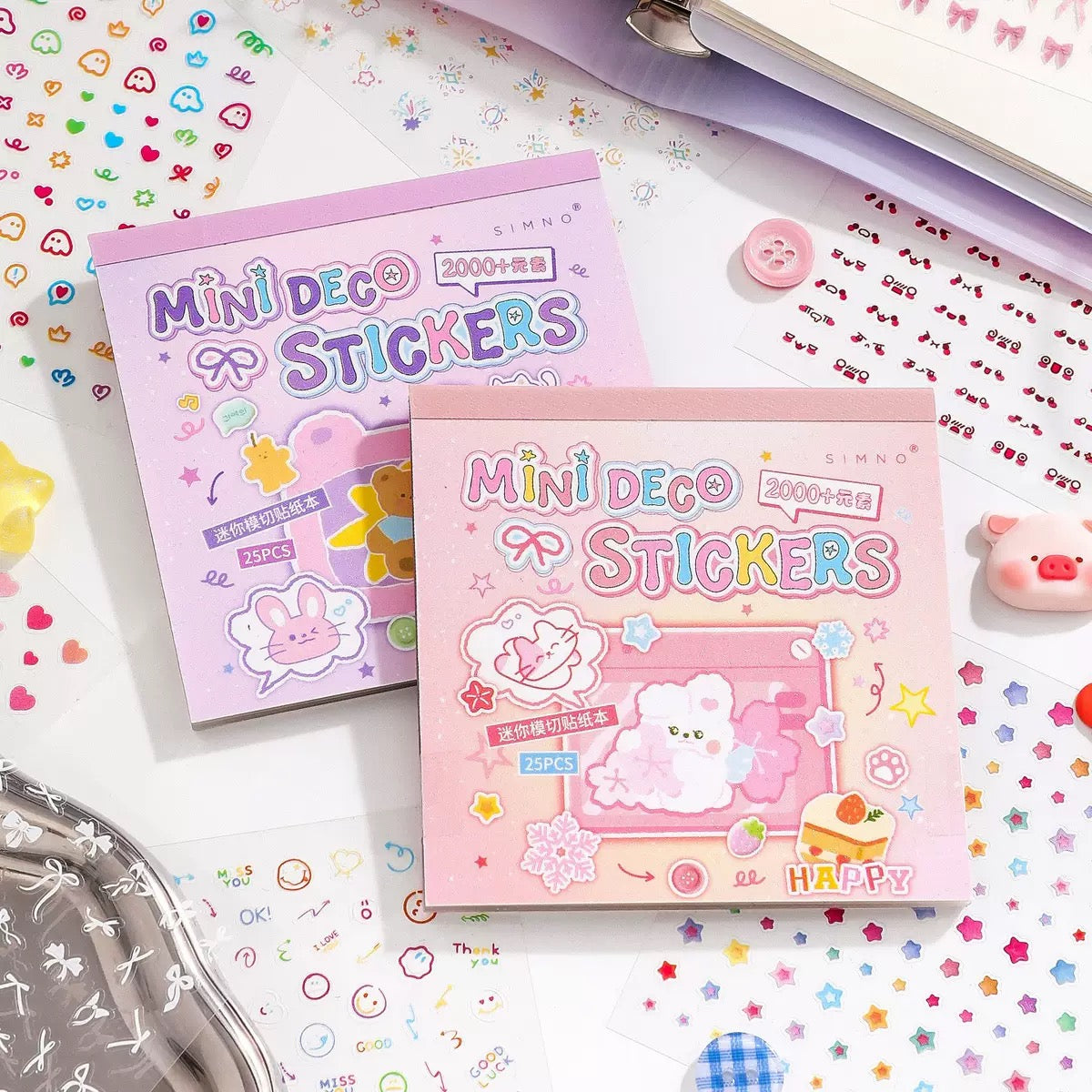 Kawaii Mini Sticker Book
