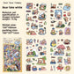 Doodle Animal Deco Sticker