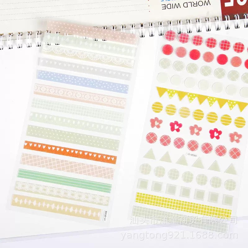 Daily Deco Shapes Sticker