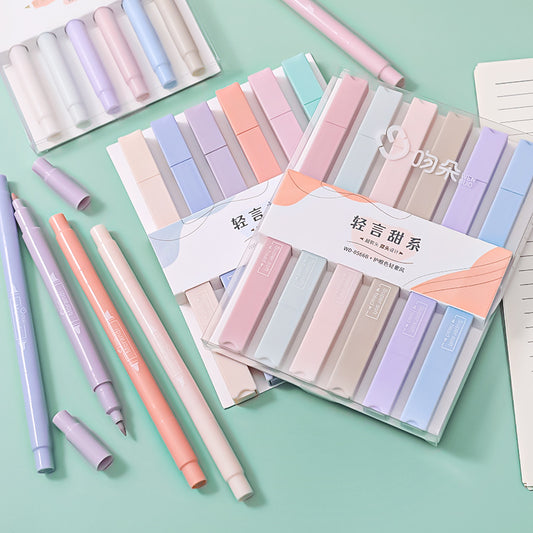 Morandi Dual Tip Highlighter Pens